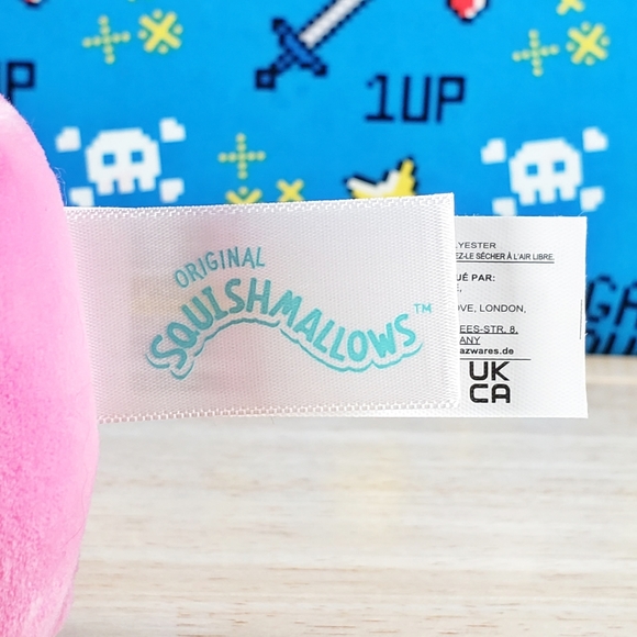 Squishmallow Maline the Capsule Machine Gamer 5" UltraSoft Genuine Gaming Plush - Picture 8 of 12